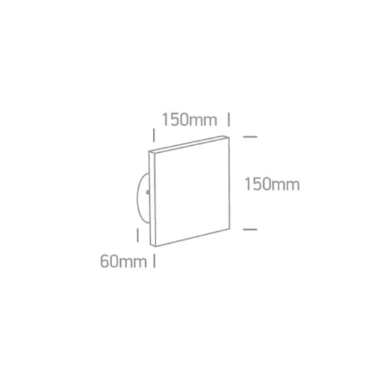 kinkiecik.pl Kinkiet The Backlight Range 67450A/W/W ONE LIGHT