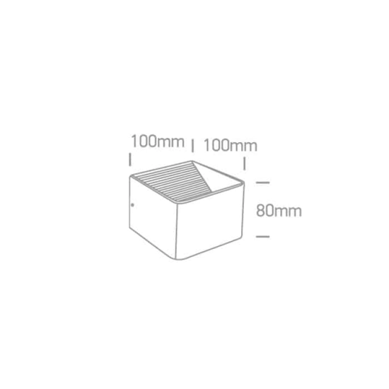 kinkiecik.pl Kinkiet The Backlight Wall Range 67466A/B/W ONE LIGHT