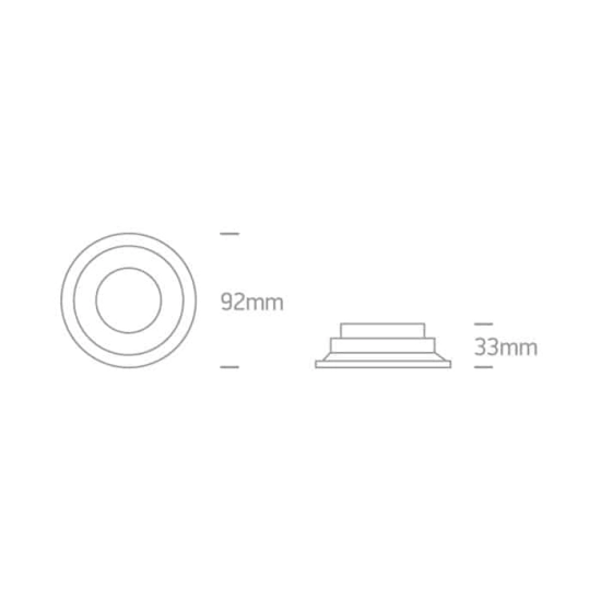 kinkiecik.pl Oprawa podstropowa The Bathroom Range IP65 10105R2/W ONE LIGHT