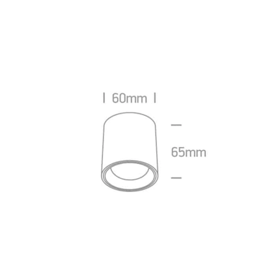 kinkiecik.pl Kinkiet The Chill Out LED Cylinders 12107K/B/W ONE LIGHT