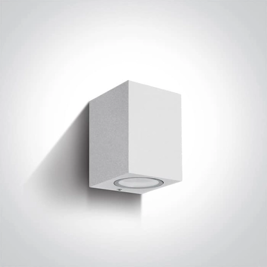 kinkiecik.pl Kinkiet The GU10 Outdoor Cube Lights Die cast 67426/W ONE LIGHT