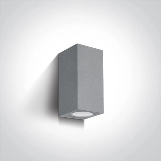 kinkiecik.pl Kinkiet The GU10 Outdoor Cube Lights Die cast 67426A/G ONE LIGHT