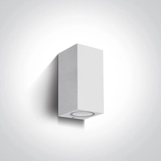 kinkiecik.pl Kinkiet The GU10 Outdoor Cube Lights Die cast 67426A/W ONE LIGHT