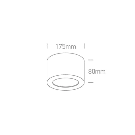 kinkiecik.pl Plafon The Hidden Light Cylinders Range 12116FD/W/W ONE LIGHT