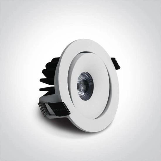 kinkiecik.pl Oprawa podstropowa The IP54 COB Outdoor/Bathroom Range 11107P/W/W ONE LIGHT