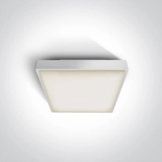 kinkiecik.pl Plafon The LED Plafo Outdoor Square Plastic 67282N/W/W ONE LIGHT