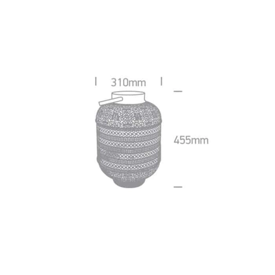 kinkiecik.pl Lampa stołowa The Oriental Range Metal 61050A ONE LIGHT