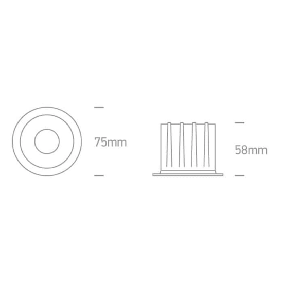 kinkiecik.pl Oprawa podstropowa The Retro Dark Light Range 10107Z/B/W ONE LIGHT