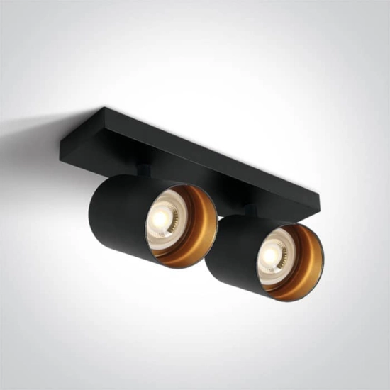kinkiecik.pl Plafon kinkiet The Retro GU10 Spots 65205N/B ONE LIGHT