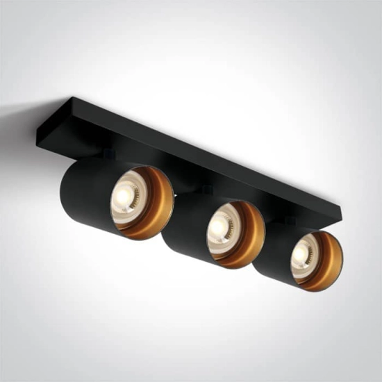 kinkiecik.pl Plafon kinkiet The Retro GU10 Spots 65305N/B ONE LIGHT