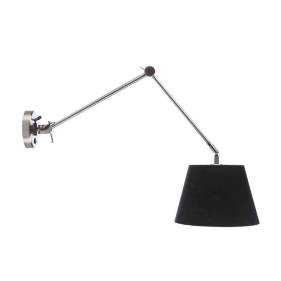 Kinkiet ADAM WALL S black AZ1843+AZ2586 śr. 30cm AZZARDO