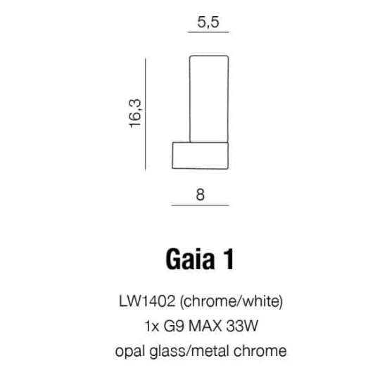 Kinkiet Gaia 1 AZ1604 AZZARDO
