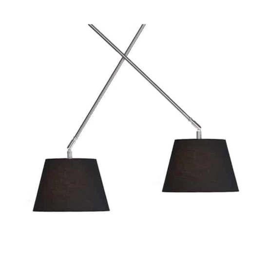 Lampa wisząca ADAM 2S PENDANT black AZ1842+AZ2586 śr.30cm AZZARDO