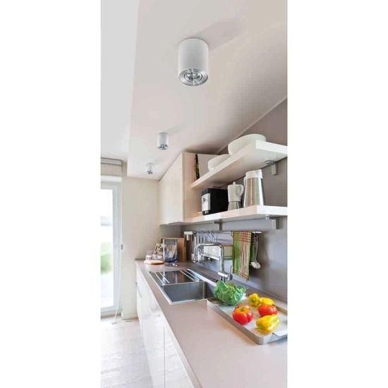 Plafon BROSS 1pł WHITE ALU AZ0781 AZZARDO