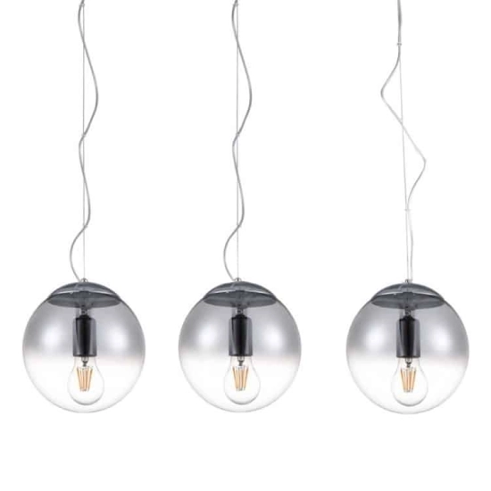 Lampa wisząca IRIS 3 LINE AZ3103 chrome AZZARDO