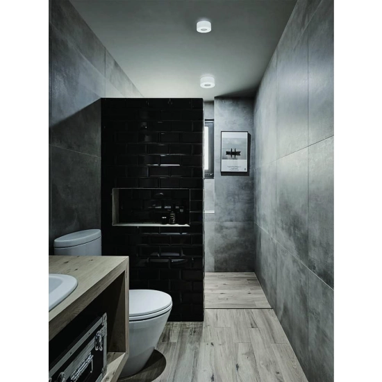 Plafon Rullo bianco mini IP44 OR82425 Open Design Highlights
