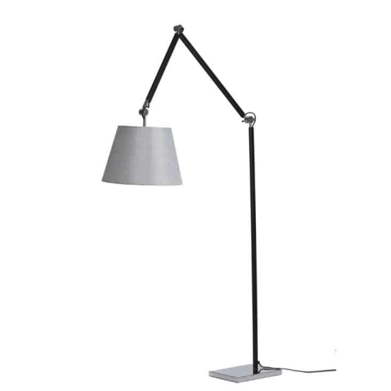 Lampa podłogowa ZYTA FLOOR grey AZ1849+AZ2604 śr.36cm AZZARDO