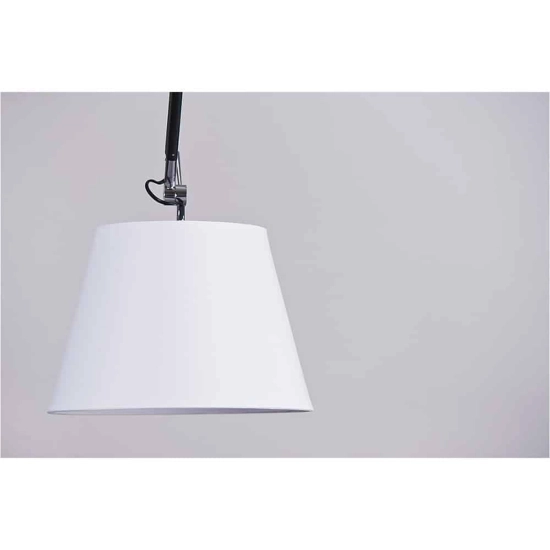 Lampa podłogowa ZYTA FLOOR white AZ1849+AZ2602 śr.26cm AZZARDO