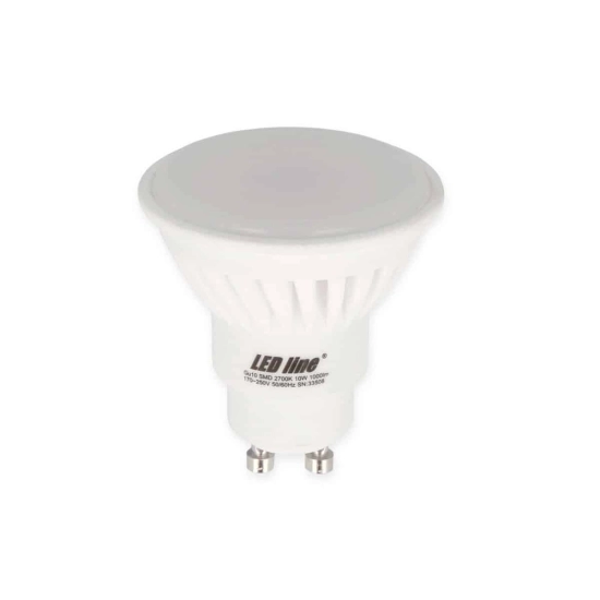 Żarówka GU10 170~250V 10W 1400lm 2700K biała ciepła 248580 LED line
