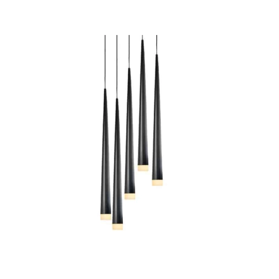 Lampa wisząca STYLO 5 AZ0119 BLACK AZZARDO