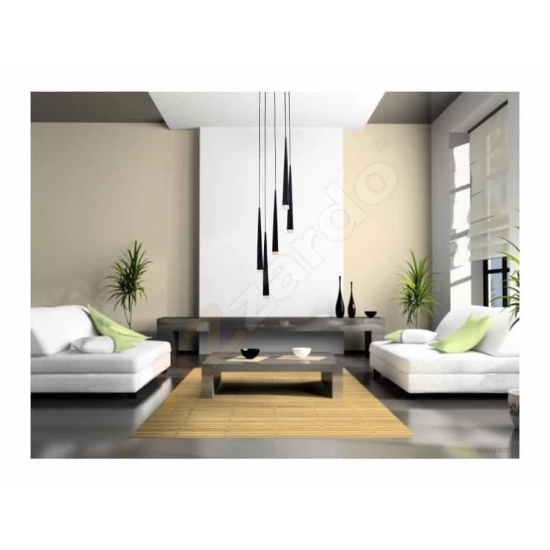 Lampa wisząca STYLO 5 AZ0119 BLACK AZZARDO