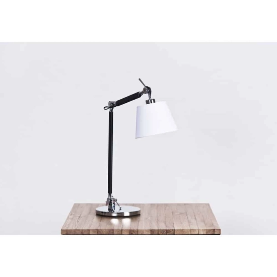 Lampa stołowa ZYTA S TABLE white AZ1848+AZ2599 śr.20cm AZZARDO