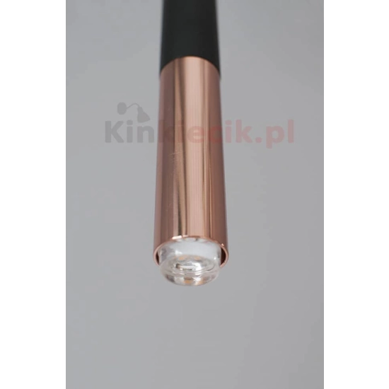 kinkiecikpl lampa wisząca Slimi S nero/rose gold ORLICKI