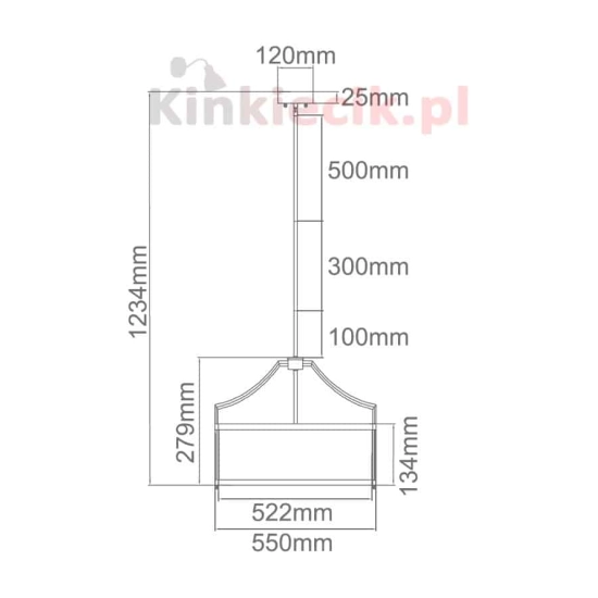 kinkiecikpl lampa wisząca Stanza cromo M ORLICKI