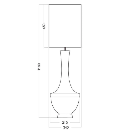 Lampa podłogowa TROYA ROUGE L232270302 4concepts L232270302 - zdjęcie 2