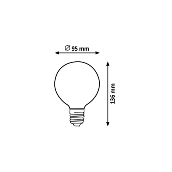kinkiecikpl Żarówka LED 1659 E27 6W RABALUX
