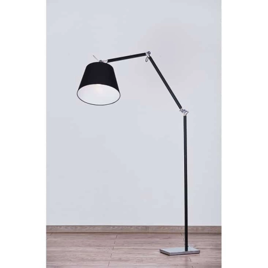 Lampa podłogowa ZYTA FLOOR black AZ1849+AZ2586 śr.30cm AZZARDO