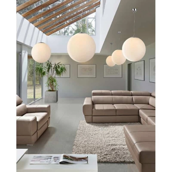 Lampa wisząca White Ball 20 AZ1325 AZZARDO