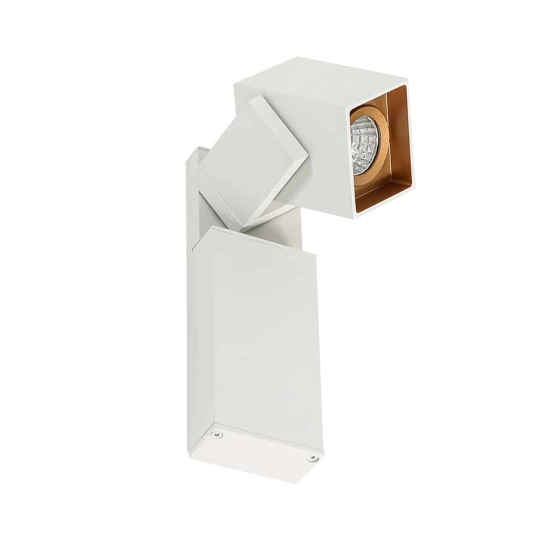 Kinkiet Aravena White Gold 3000K WLB073/5W 3000K WH+GO Italux - zdjęcie produktu