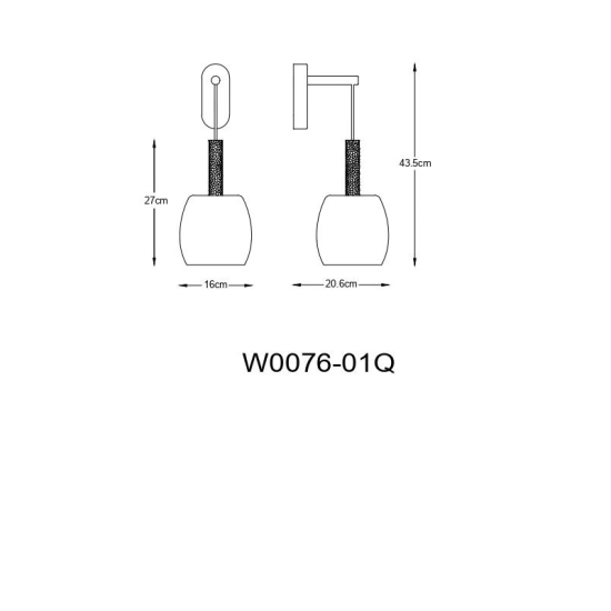 Kinkiet CALVO W0076-01Q-P7AA ZUMA LINE