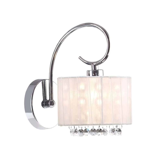 Kinkiet Dekoracyjny Span organza MBM1583 /1 WH BIAŁY Italux - zdjęcie produktu