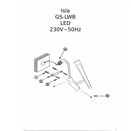 Kinkiet Isla biały 62cm IP44 LED CCT Light Prestige