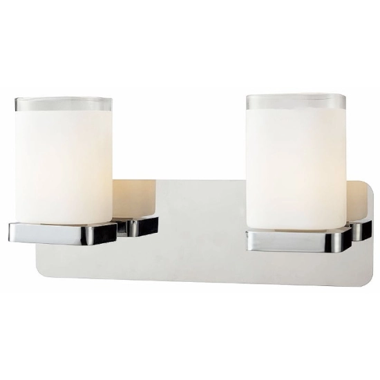 Kinkiet Ivory 2 pł LED chrom z wyłącznikiem 218402-06 Reality