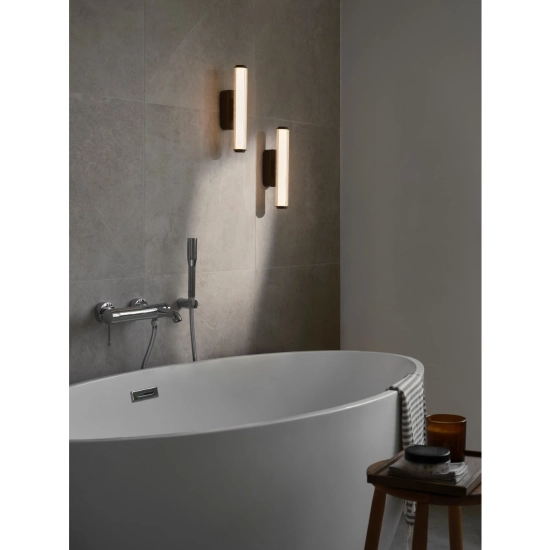 Kinkiet łazienkowy Virelle 32 LED 3000/4000K czarny 2610221003 Nordlux
