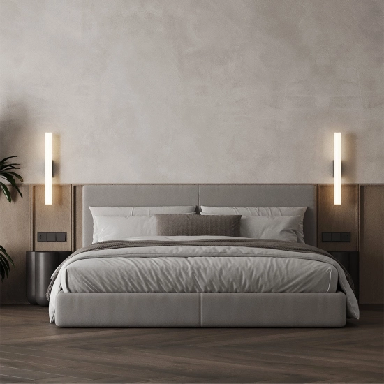 Kinkiet Linea LED CCT IP44 czarny LP-0510/1W-45 BK LIGHT PRESTIGE