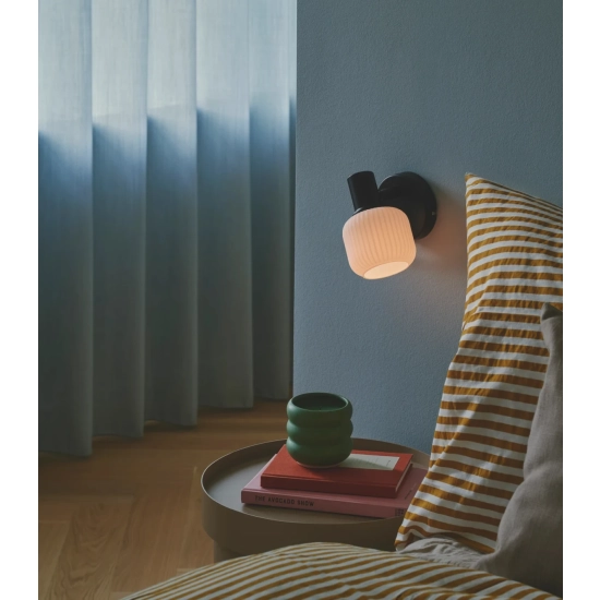 Kinkiet Milford Mini Nordlux - ryflowany klosz 2412631003