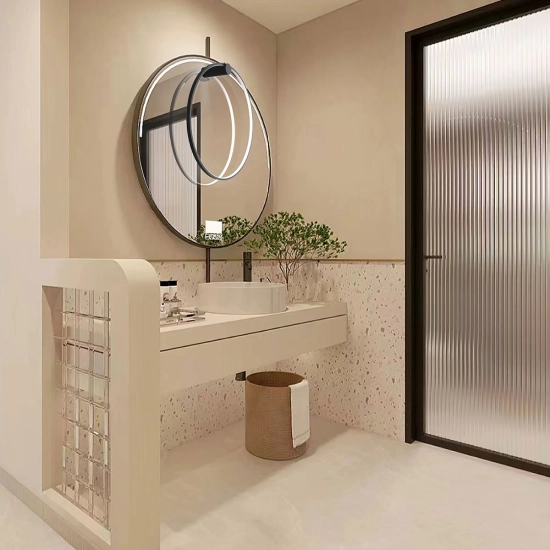 Kinkiet Mirror L czarny IP44 LED CCT LP-999/1W L BK CCT Light Prestige