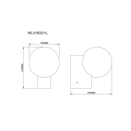 Kinkiet NUA WL31832/1L ZUMA LINE