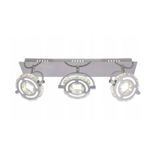 Kinkiet Plafon DIAMOND 3 PŁ CHROM 815003-06 Reality - zdjęcie produktu
