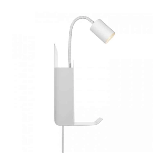 kinkiecik.pl Kinkiet port USB biały ROOMI 2112551001 Nordlux