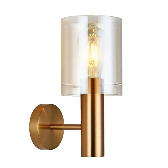 Kinkiet Sardo WL-5581-1A-BRO+AMB ITALUX - zdjęcie produktu