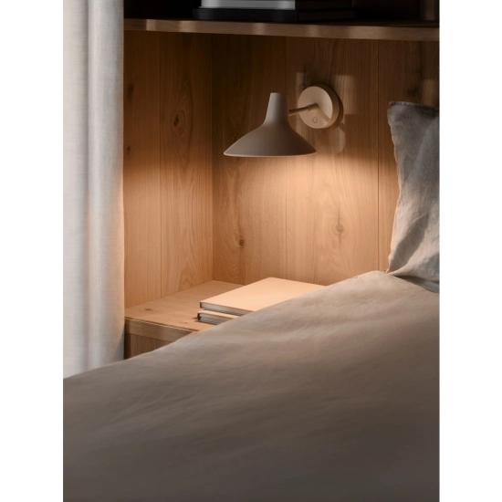Kinkiet ścienny DFTP Darci Short Sand E14 2320221008 Nordlux