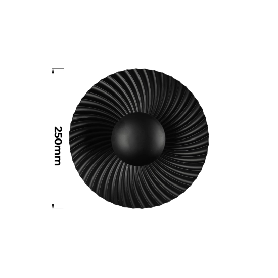 Kinkiet Sola czarny 1xG9 LP-0105/1W BK Light Prestige