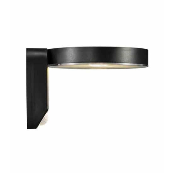 kinkiecik.pl Kinkiet solarny czarny IP44 RICA ROUND 2118141003 Nordlux