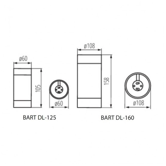 Plafon IP54 BART 28800 Kanlux