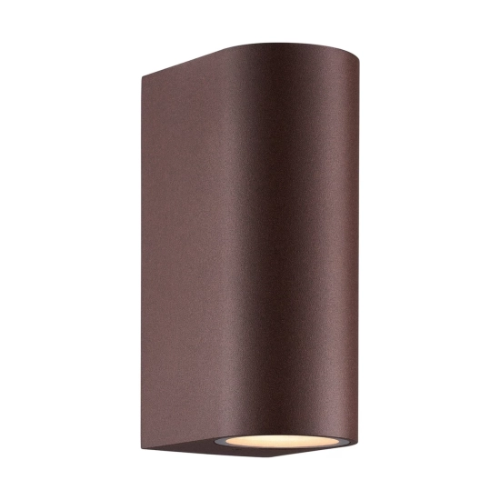 Kinkiet zewnętrzny Dion Double IP44, rdzawy 2518021009 Nordlux